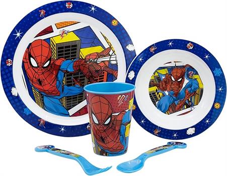 SET PRANZO SPIDERMAN MICROONDE       ST74750