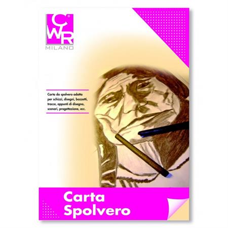 BLOCCO DISEGNO CARTA SPOLVERO 23X33 90GR 06452