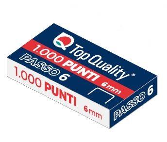 PUNTI CUCITRICE TOP QUALITY PASSO 6MM 10PZ  3205