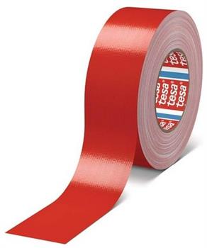 NASTRO TELATO TESA 50MMX25MT ROSSO    4688
