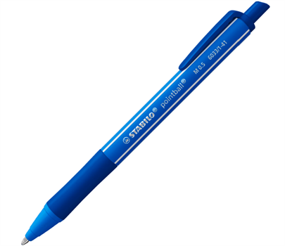 PENNA A SCATTO POINTBALL COLORFUL BLU 6033/1-41
