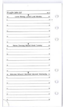 RICAMBIO INTERNO AGENDA SETT. 2026 INTEMPO 9.5X17CM 5034WS21