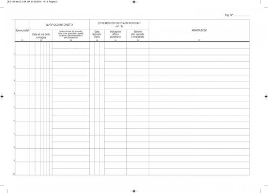 REGISTRO CRONOLOGICO ATTI NOTIFICA  0706
