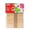 BASTONCINI IN LEGNO 50PZ APLI 13063