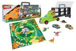 CAMION CON VEICOLI E DINOSAURI 40986