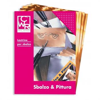 LASTRA ALLUMINIO ANODIZZATO RAME CM30x30 CWR  113/5