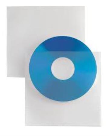 BUSTA PORTA CD TRASPARENTI 25PZ    100460143