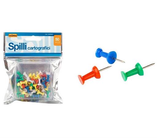 BLISTER SPILLI CARTOGRAFICI 50PZ NIKOFFICE 18NIK067