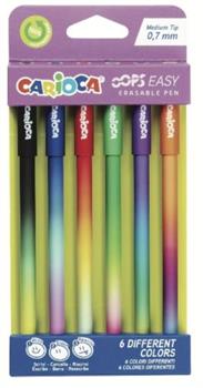 BLISTER PENNE CARIOCA OOPS EASY 0,7MM 6PZ 41027