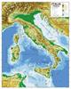 CARTINA GEOGRAFICA ITALIA CM.100X140 CWR  06990