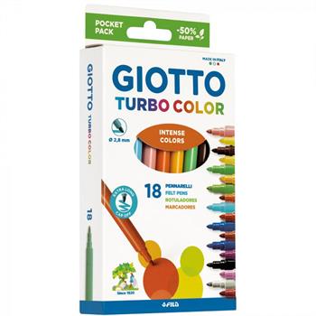 PENNARELLI GIOTTO TURBO COLOR DA 18         073400
