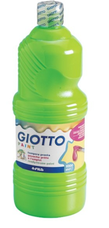 TEMPERA LIQUIDA 1 LT VERDE CHIARO GIOTTO  533411