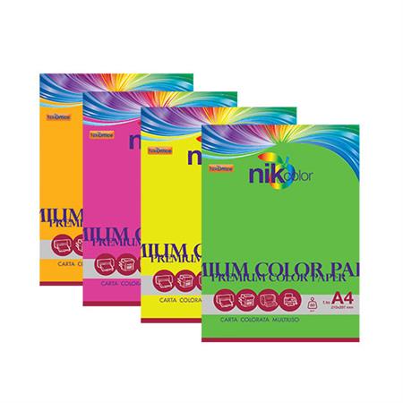 CARTA FOTOCOPIE COLORATA 160GR. A4 FLUO 125FF   23NIK123