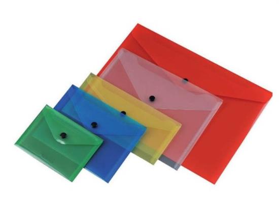 BUSTA CON BOTTONE A5 ASS. PZ.5     01NIK054/1