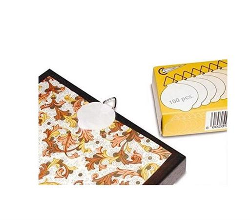 ADESIVI APPENDIQUADRI D.30MM 100PZ CWR 06497