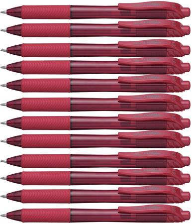 PENNA PENTEL ENERGEL-X ROSSO BL110