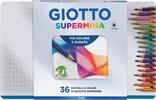 PASTELLI SUPERMINA GIOTTO DA 36 SCATOLA METALLO 236900