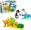 LEGO DUPLO FAMIGLIA ANIMALI PINGUINI        10442