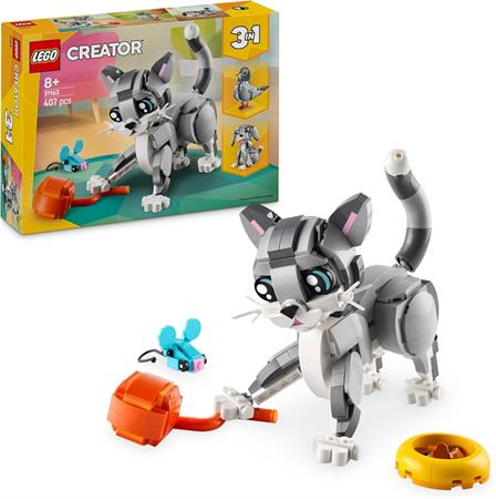 LEGO CREATOR 3 IN 1 GATTO GIOCOSO 31163