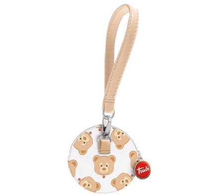 TRUDI PORTAMONETE TEDDY LOVE TRACOLLA 11X11 19459