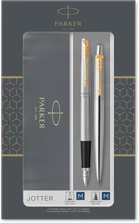 SET PARKER JOTTER ACCIAIO ORO 2093257