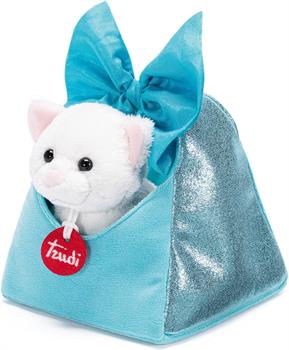 TRUDI PELUCHE GATTO FIOCCO 29622