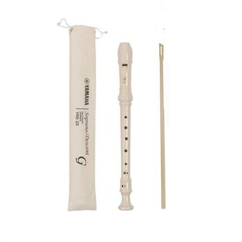 FLAUTO DOLCE YAMAHA CON SCOVOLINO E CUSTODIA  YRS23