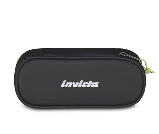 BUSTINA 1 ZIP INVICTA COATED NERO       300602525-899