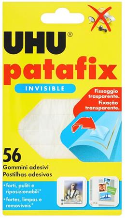 GOMMINI ADESIVI PATAFIX TRASPARENTE D1601