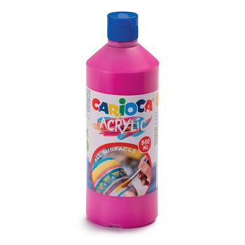 TEMPERA ACRILICA 500ML CARIOCA ROSSO MAGENTA 40432/04