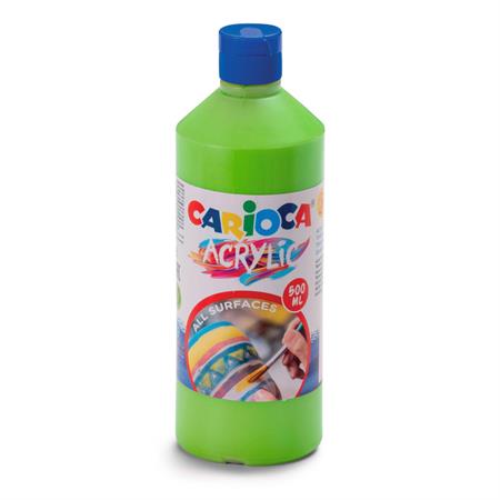 TEMPERA ACRILICA 500ML CARIOCA VERDE        40432/13