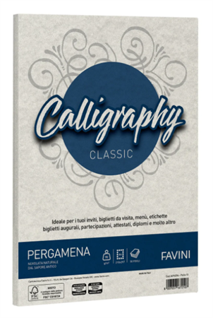 CARTA CALLIGRAPHY PERLA 190GR       A694084