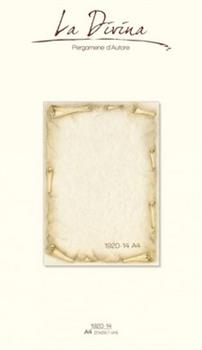 DIPLOMI PERGAMENA A4 LA DIVINA 160 G.1920-14