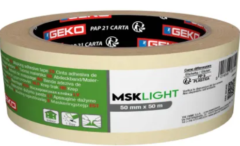 NASTRO ADESIVO CARTA MSK LIGHT 50X50      8210000022