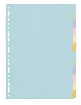 DIVISORI A4 6 POSIZIONI RICICLATO 220GR  2106E