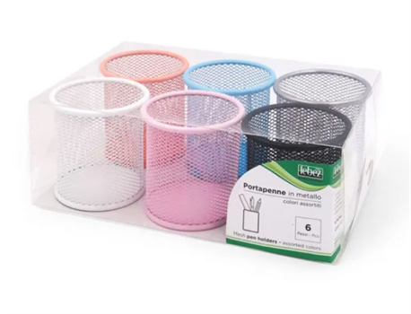 BICCHIERE PORTAPENNE 8,5X10CM LEBEZ  1226