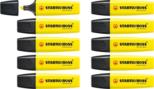 EVIDENZIATORE STABILO GIALLO        70/24