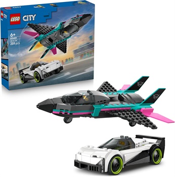 LEGO CITY JET CONTRO AUTO 60489