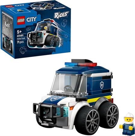 LEGO CITY RIDES SUV POLIZIA 60481