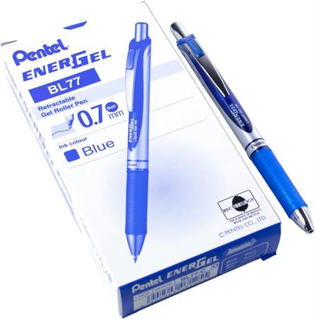 PENNA A SCATTO ENERGEL PENTEL 0,7 BLU     BL77-CO