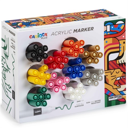 ESP.COLORI ACRILICI CARIOCA 60PZ     52040