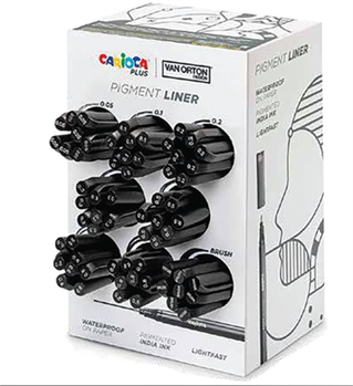 ESP.CARIOCA PLUS PIGMENT LINER 8 PUNTE 64 PZ.    55305