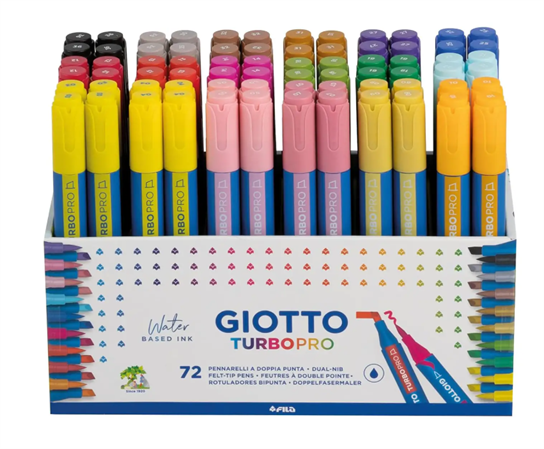 ESP.PENNARELLI GIOTTO TURBOPRO DOPPIA PUNTA 72PZ  428100