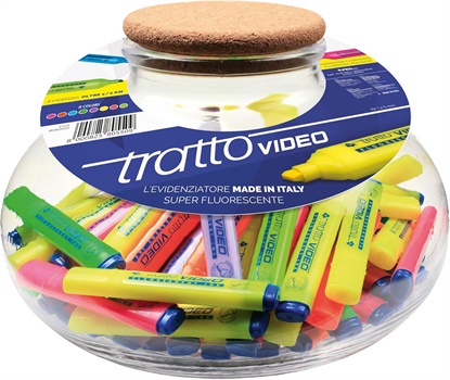 ESP.EVIDENZIATORI TRATTO VIDEO ASS. BOCCIA DA 168PZ        801500