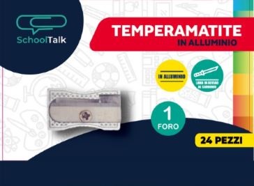 TEMPERAMATITE METALLO 1 FORO 24PZ SCHOOLTALK  10970