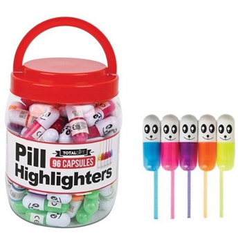 BARATTOLO MINI EVIDENZIATORI CAPSULA I-TOTAL COLORI ASS.  XL0271A