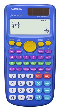CALCOLATRICE SCIENTIFICA CASIO FX-55PLUS