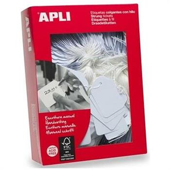 ETICHETTE CON FILO 18X29            389