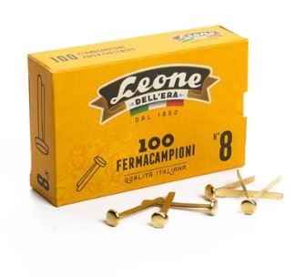 FERMACAMPIONI DELLERA N. 8 34 MM CONF.100