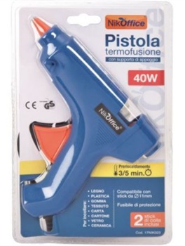 PISTOLA PER COLLA A CALDO NIKOFFICE 40W  17NIK023